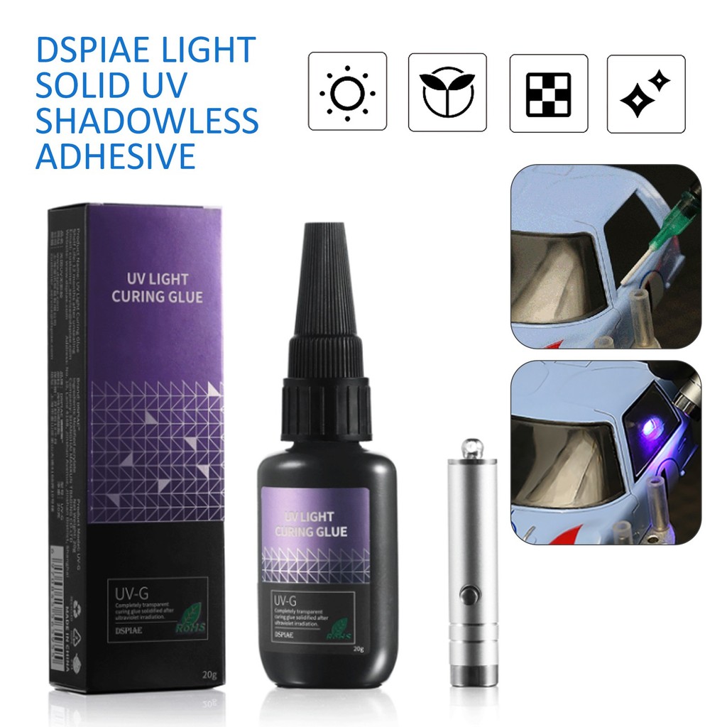 Metallic Spray Paint - DSPIAE UV硬化クリアグルー ガンプラ/ミリタリーモデル用 ソリッドシャドウレス接着剤 UV-G UV-GS