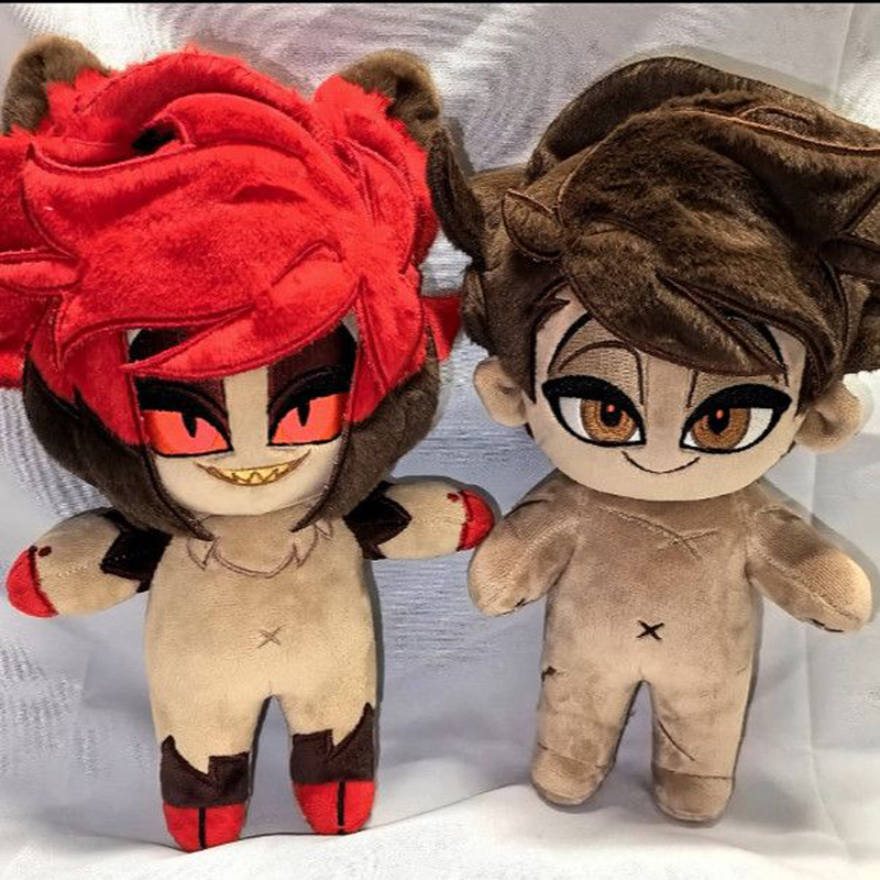 Cosplay Plushie Prop - 20cmアニメ地獄のホテルアラストア・アダム着せ替えぬいぐるみホテルアラストアぬいぐるみボディドール漫画服コスプレ綿人形おもちゃ
