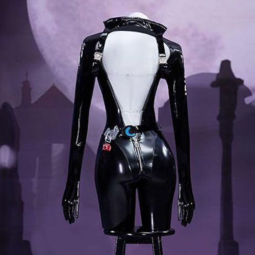 WHH アニメニッケクエンシーコスプレ衣装黒のボディスーツマ - Prop For Cosplay のレビューと価格