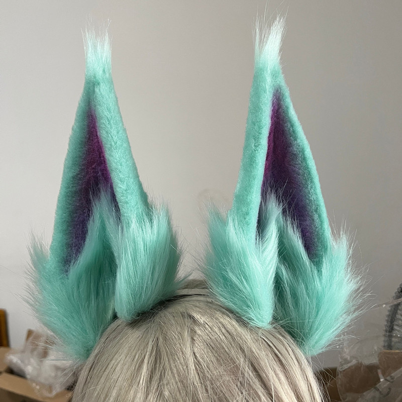 新しいハンドメイド作業耳ヘアフープアニメグローミストヴェック - Cosplay Prop Works のレビューと価格